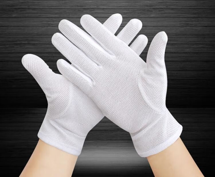 特奇玛(teqima)司机专用手套透气薄款酒后代驾司机手套汗布点胶礼仪