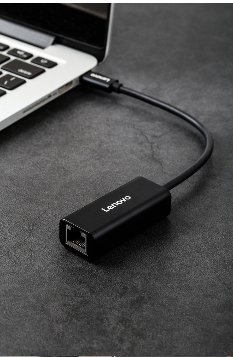 type-c转rj45千兆有线网卡 苹果mac笔记本网线接口转换器usb-c转接线