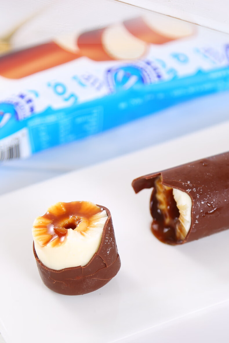 俄罗斯海象奶罐炼乳流心巧克力冰淇淋80g 超厚巧克力脆皮雪糕 /奶油