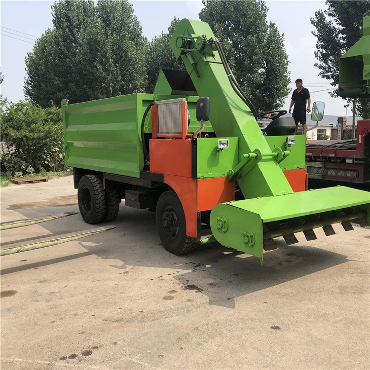 养殖场小型清粪车牛场粪便清理机羊场四轮柴油铲粪车自动刮粪设备定金