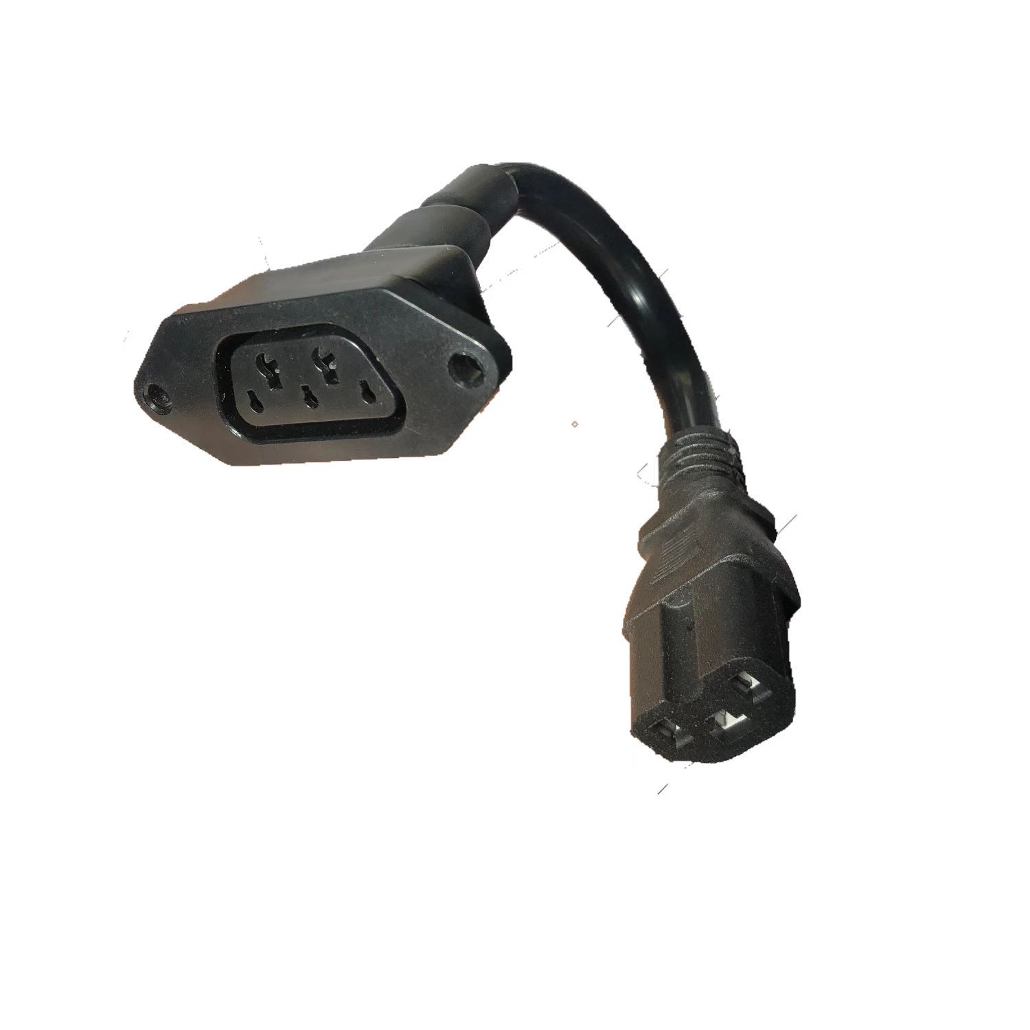 小牛锂电池车转换接头充电器转通用t型插头n1s u系 加长加粗4平方 4平