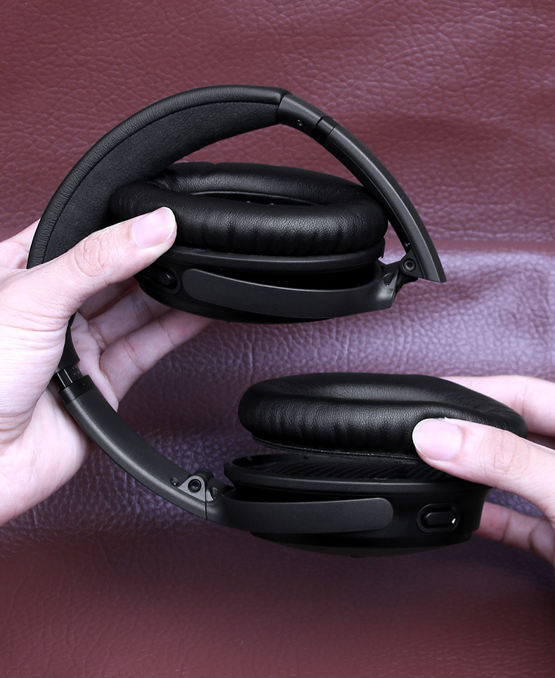 isido/艾思度博士bose qc35 qc25耳罩羊皮耳机套ae2耳套soundlink头戴