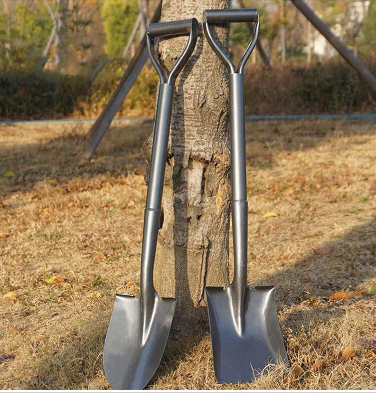 心头肉铁锹农用小铁铲子户外挖土全锰钢加厚家用园艺种花菜工具赶海