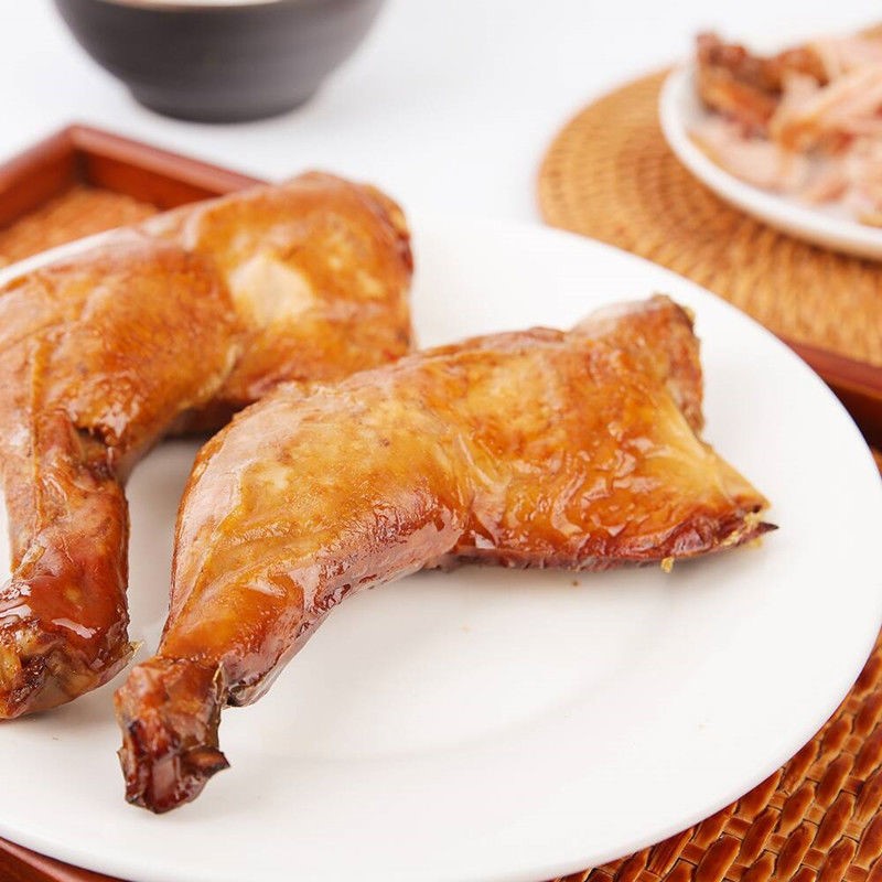 沟帮子风味卤鸡腿东北笨鸡腿烧鸡肉零食小吃真空装即食下酒菜 东北