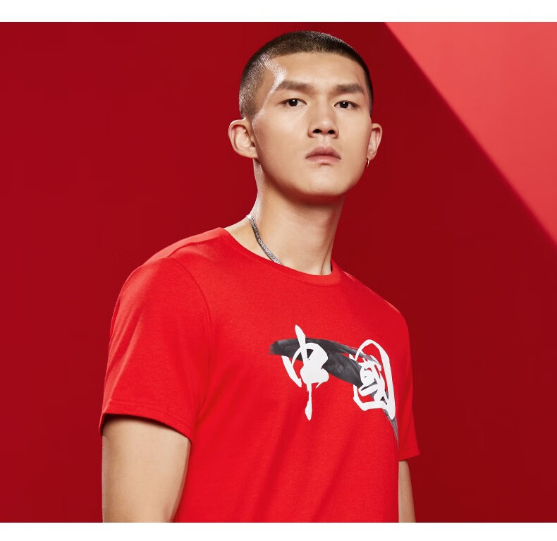 安踏男装运动套装男运动服官方2020春季新款中国国潮短袖小脚长裤收口