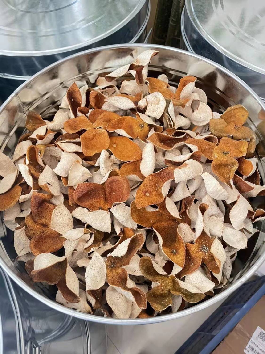 东甲圈枝陈皮茶广东陈皮果干橘皮橙皮圈枝陈皮泡水阵皮橘子皮四会老