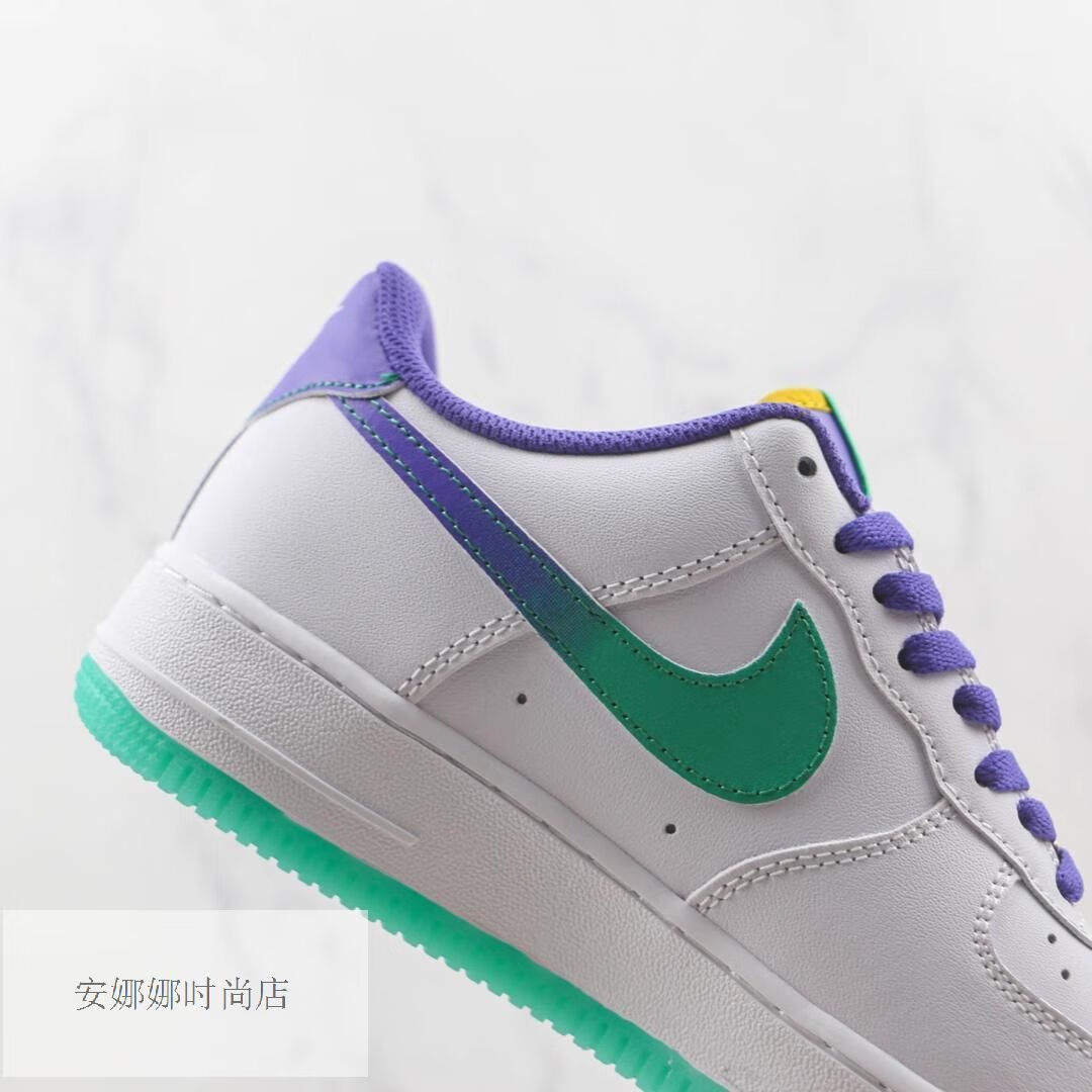【官方旗舰店】纯原 空军一号雪碧sprite低帮休闲男女白绿果冻底板鞋