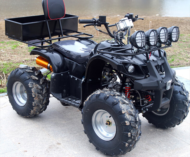 全新atv沙滩车摩托车四轮山地越野车全地形汽油休闲娱乐车125cc抖音