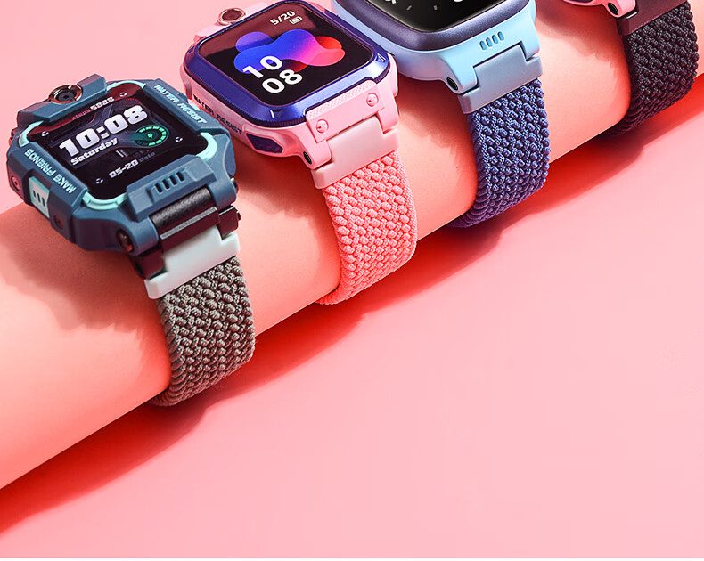 【短款】适用小天才电话手表表带z1y/z2/z3/z5a/z6版/ 编制款【黑色s