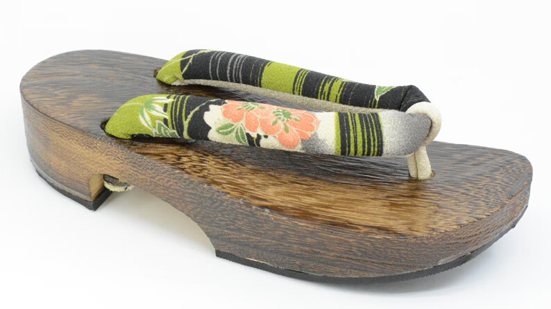 木屐木屐凉鞋cosplay桐木半月实木半月鞋好穿不累神里绫华大码长265