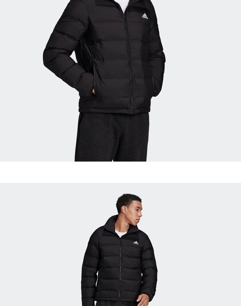 阿迪达斯官网 adidas helionic 3s jkt 男装户外羽绒服 dz1443 黑 a/m