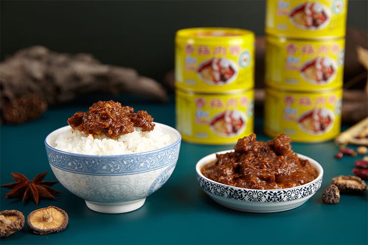 古龙肉酱罐头香菇肉酱180g*6罐猪肉酱速食拌饭酱拌意大利面酱食品