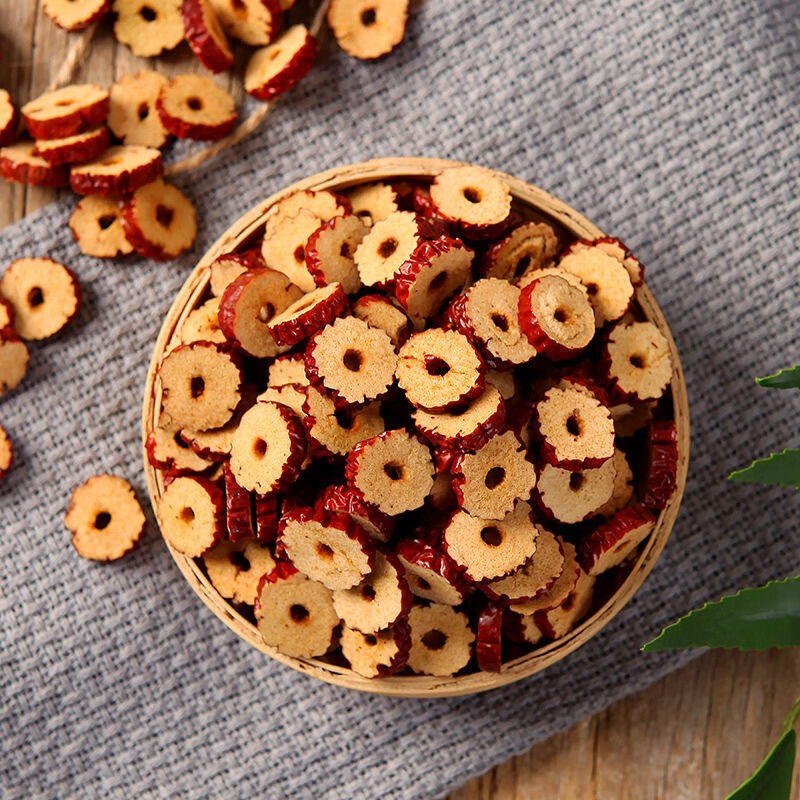 亳泽堂红枣片干500克中药材新疆若羌无核红枣圈500g