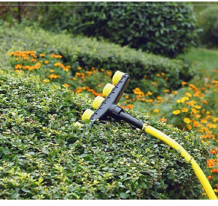 澆花滴灌噴頭多頭霧化噴嘴園藝水管噴水花灑頭菜地農用灌溉種菜3頭