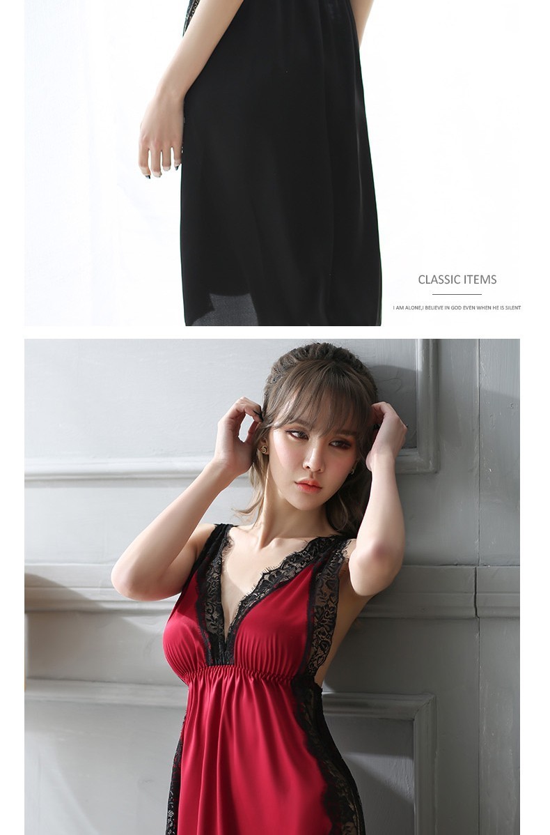 轻奢高端九色生活情趣内衣女性感蕾丝高叉低胸露背开裆漏乳镂空吊带