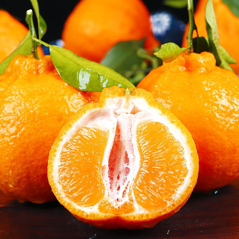 中鲜生不知火丑橘柑橘桔橘子新鲜水果四川爱媛果冻橙不知火丑橘8斤装