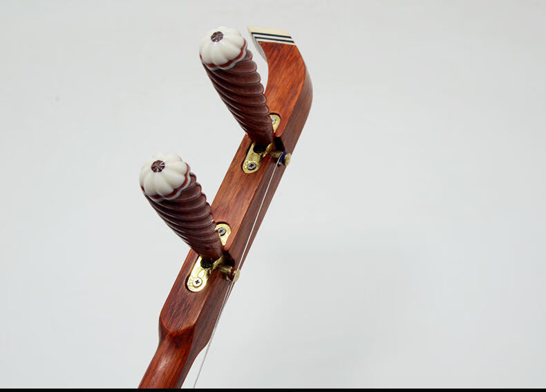 红木板胡中音高音豫剧秦腔河北梆子平剧板胡戏曲歌剧乐器带配件 【铜