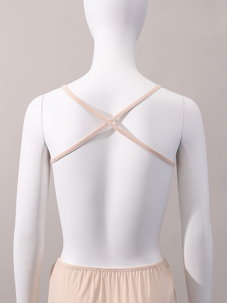 buupnn莫代尔露背抹胸一片式后背肩带交叉内衣裹胸薄夏白色s推荐7784