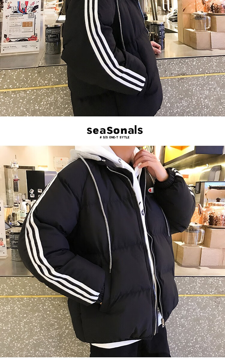 champion 冠军甄选冬季棉衣外套男冬装棉袄ins情侣款潮牌潮流加厚羽绒