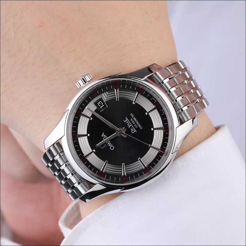 【二手95新】欧米茄/omega碟飞系列8500机芯自动机械男士腕表41mm精钢