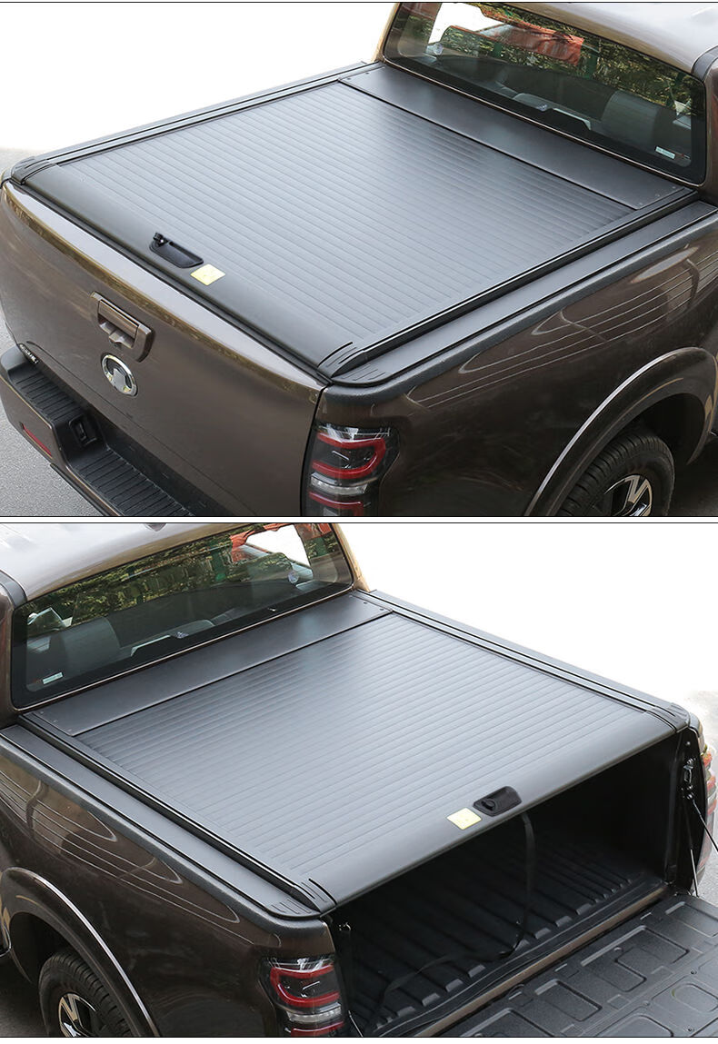 适用于长城炮后盖风骏567皮卡后备尾箱盖电动卷帘推拉后箱盖防雨防盗