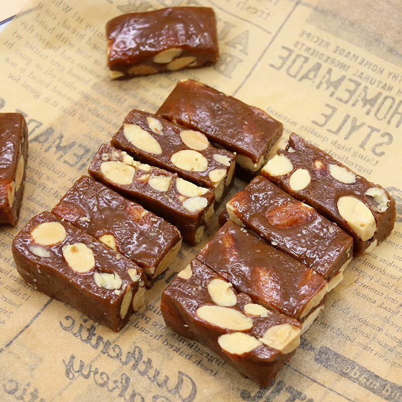 海盐杏仁太妃糖 微咸轻甜焦糖巴旦果仁糖 香脆好吃零食 独立包装 海盐