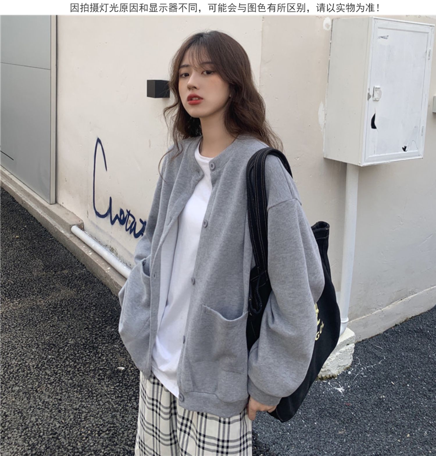 森马棒球服女oversize潮牌外套女春秋宽松潮ins百搭bf常规hiphop高街