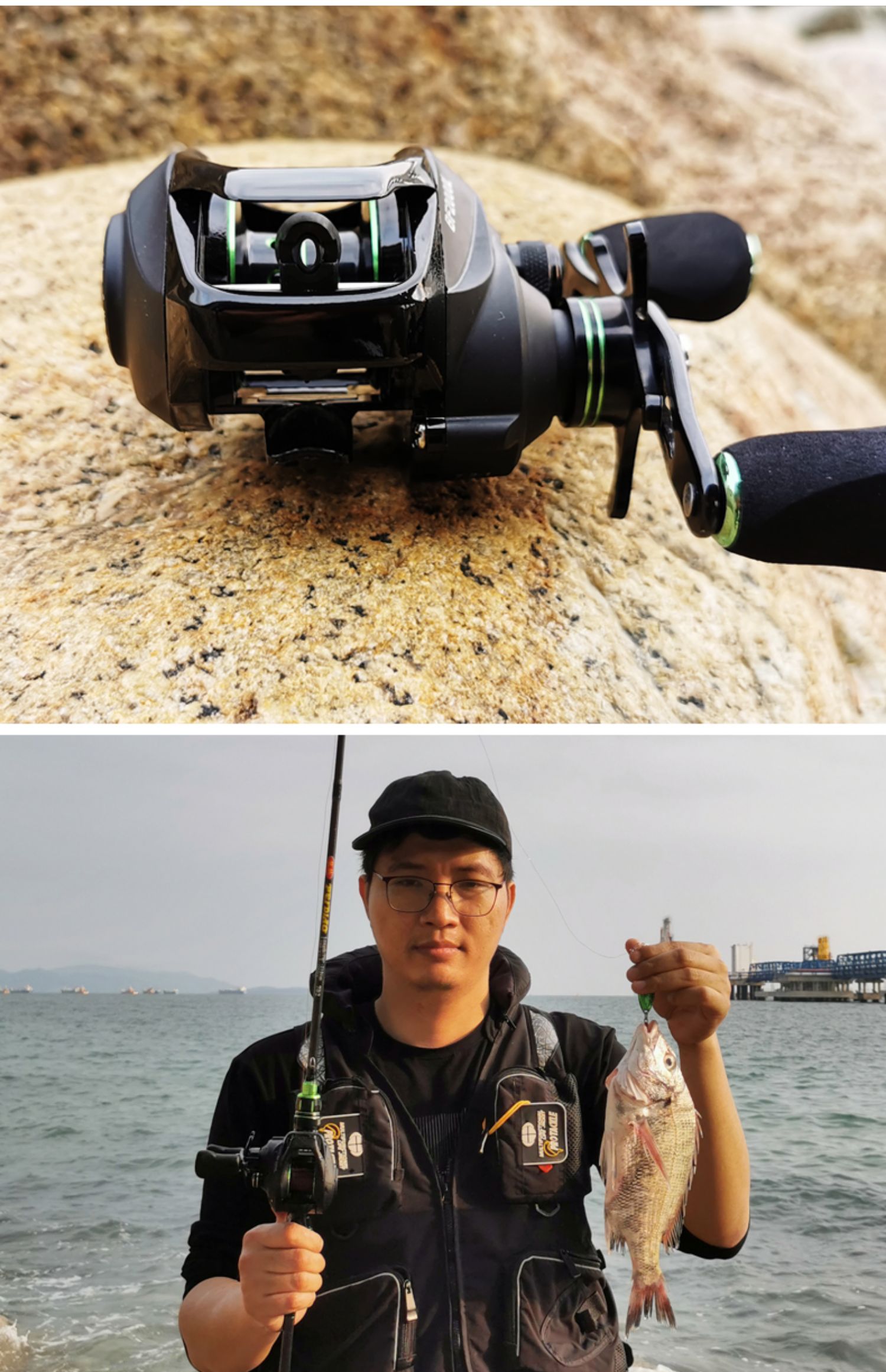 2022新款阿布 路亚竿套装全套远投双竿稍鱼杆碳素海竿枪柄水滴轮海