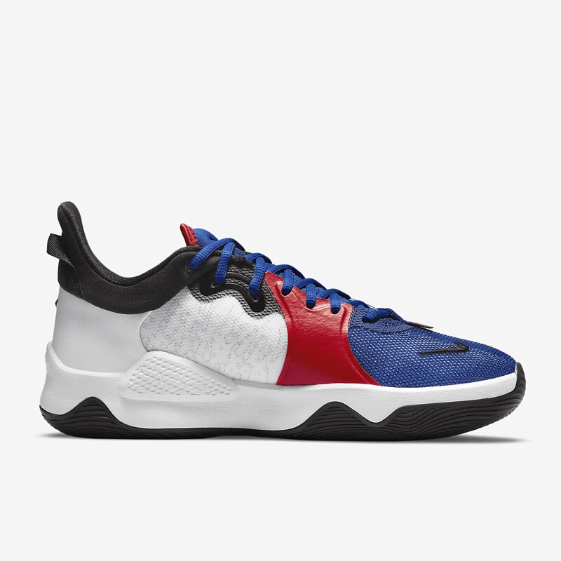 耐克nikepaulgeorgepg5黑白玩转未来保罗乔治5休闲低帮运动男子实战