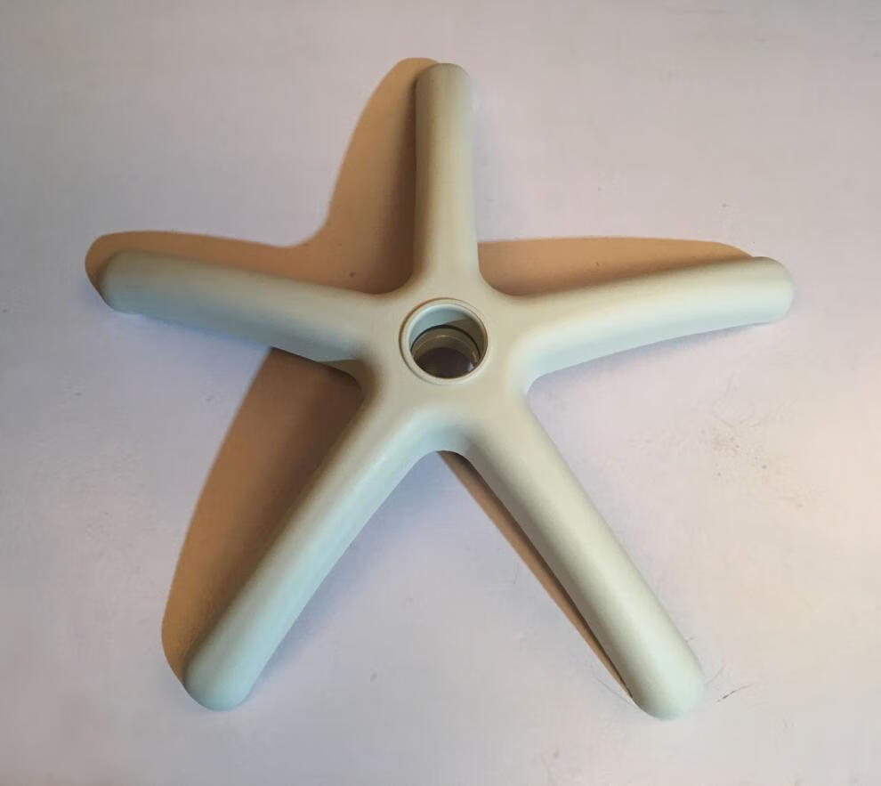 转椅配件转椅底盘尼龙塑料五星脚架电脑椅底座 加宽加厚特价 加厚尼龙