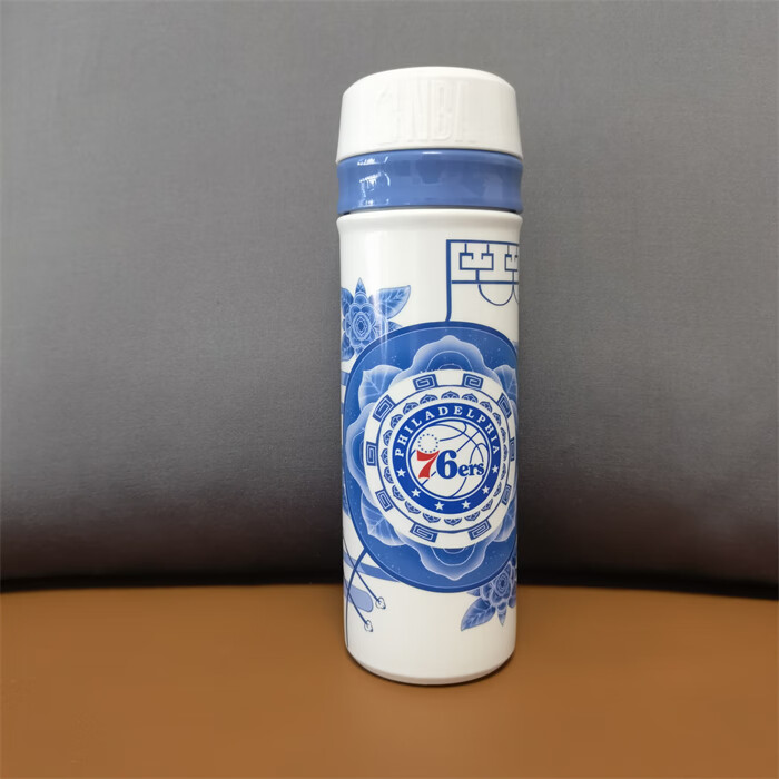 2022德克士nba水杯国风球队湖人队金州勇士队nba联名运动杯子 2022款