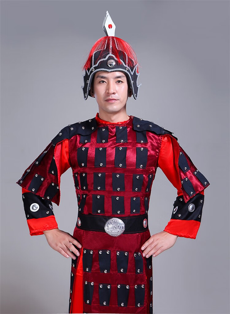 古装将军盔甲演出服骑士斗篷披风战袍头盔孙悟空超人颁奖披风 天蓝色