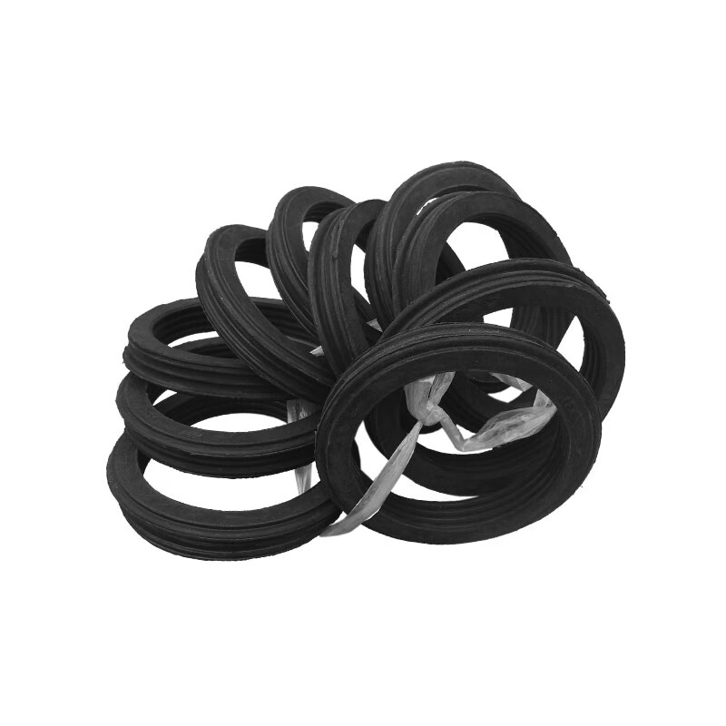 定制适用于止水环胶圈pvc排水管楼层防漏密封50mm75/110/160/200橡胶2