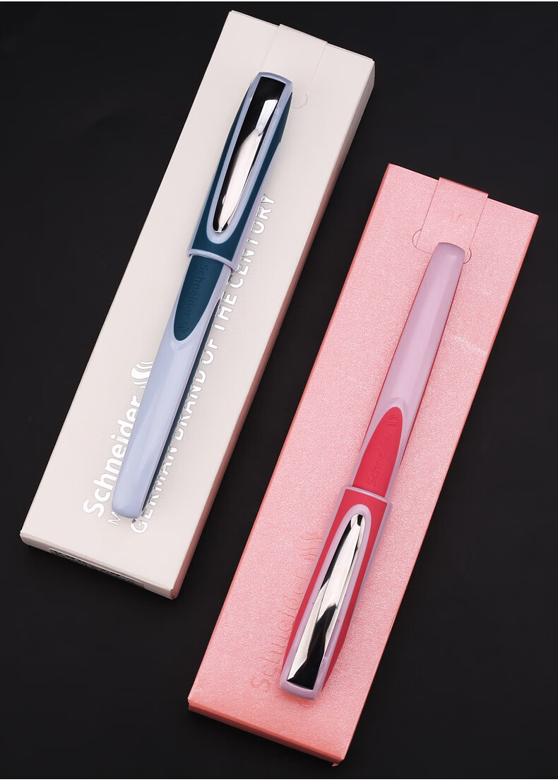 施耐德(schneider) 双头钢笔 ray练字笔学生成人书写多功能笔 绿色