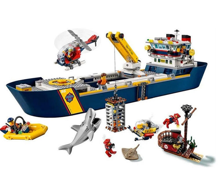 乐高lego旗舰积木玩具海洋探险巨轮男孩子拼装模型轮船儿童小颗粒 2