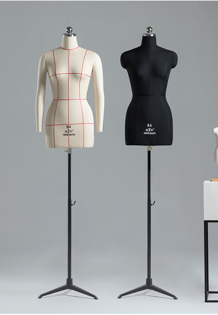 升级款建智立裁人台奉邦立体裁剪女半身84人台服装