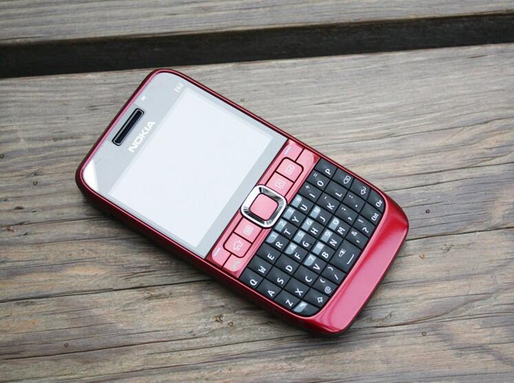 nokia诺基亚e63直板全键盘智能3g手机学生老人支持wifi超长待机 白色