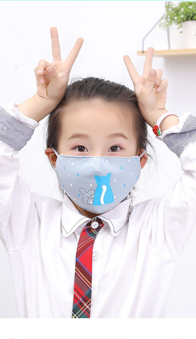 儿童口罩3个装防雾霾可水洗男童女小孩秋冬幼儿透气防尘口卓 【女宝】