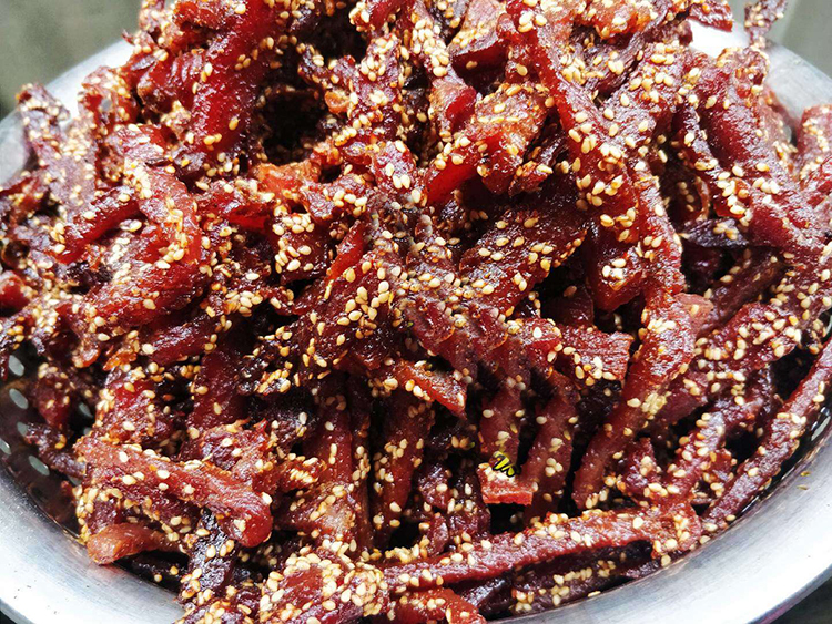 壮佳壮家猪肉干猪肉条广西宜州刘三姐特产猪肉条炭烤猪肉干休闲零食