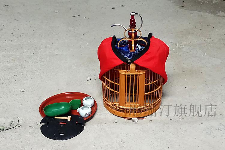 升级款捕麻雀神器 黄豆鸟笼双抓直径26厘米绣眼麻雀小鸟雀笼黄腾养笼
