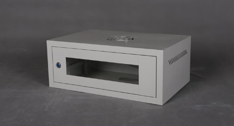 2u网络小机柜壁挂交换机路由器挂墙壁柜挂壁机箱4u弱电立式 4u加厚款