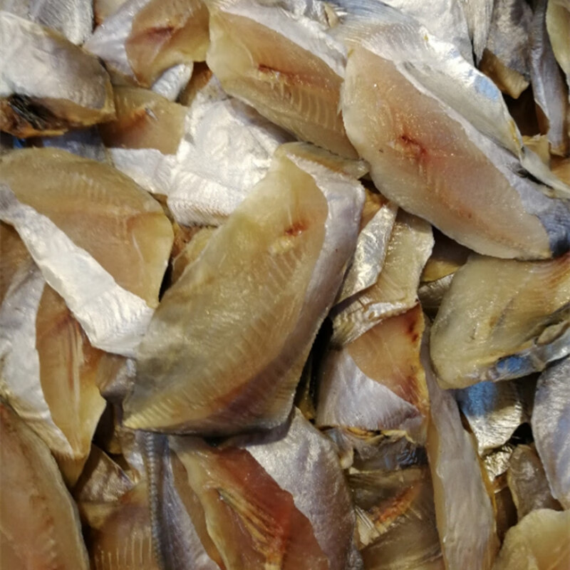 温州特产鲳鱼干 半干 微咸 红烧 蒸500g