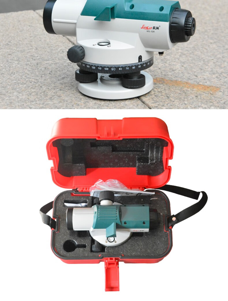 gcl32x光学室外抄平仪建筑工程测量测绘仪器设备安装水平仪全套三脚架