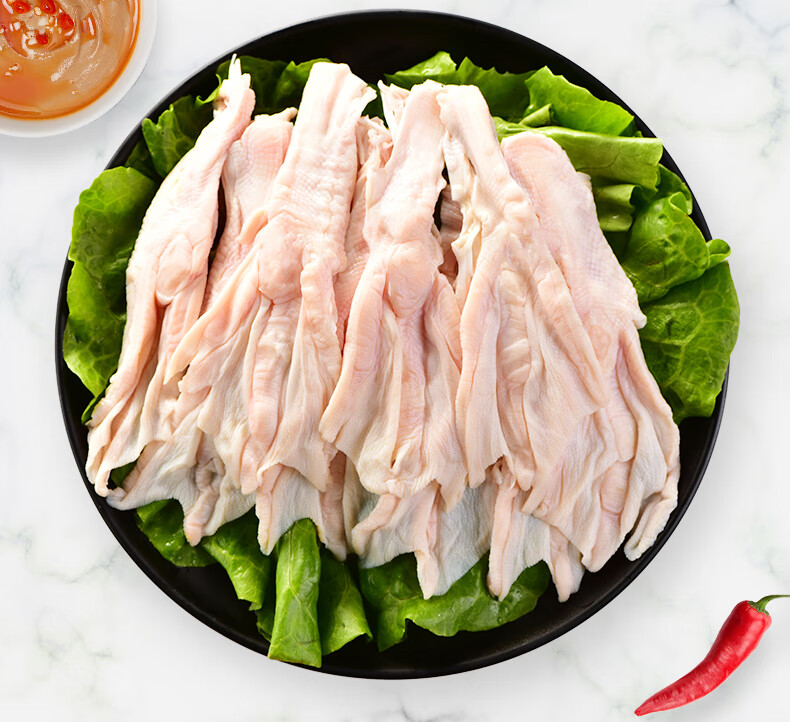 生鲜鹅爪农家散养大鹅土鹅鹅肉鹅脚掌冷冻大鹅爪脚掌3斤 3斤【图片