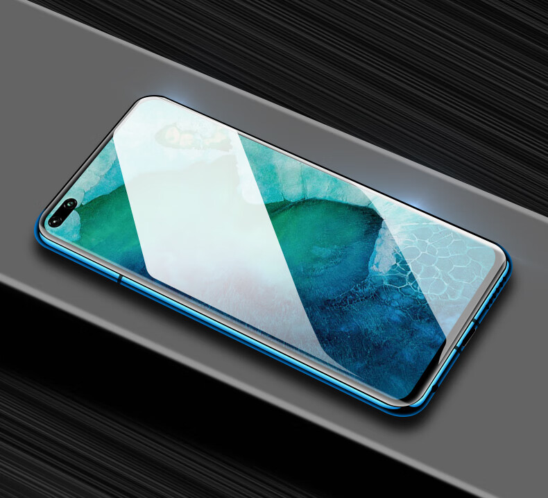 正爵 荣耀v3钢化膜水凝华为v3pro膜手机全屏覆盖抗蓝光por防爆软膜