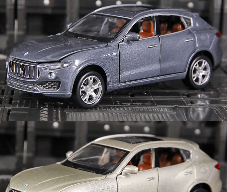 玛莎拉蒂车模1:32仿真莱万特轿车金属模型摆件合金车模朋友生日礼物 1