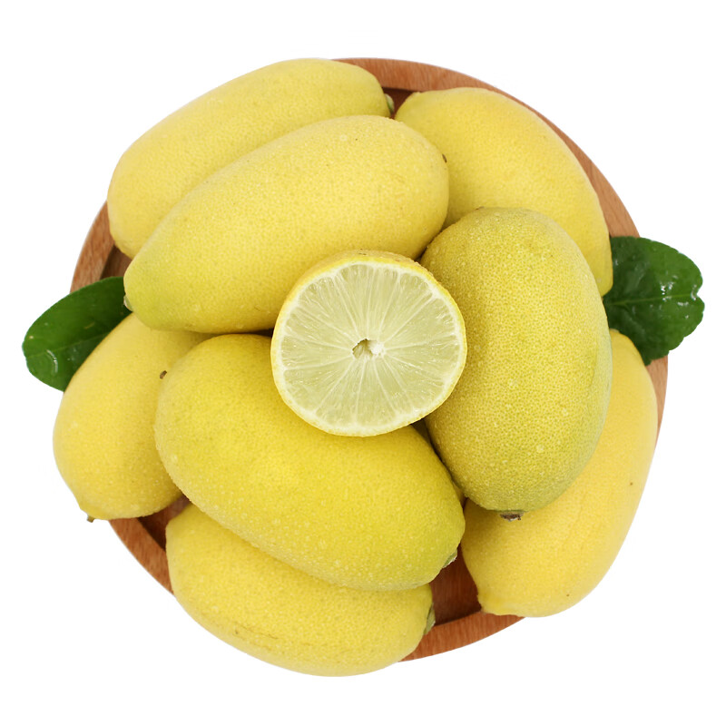 海南无籽黄柠檬皮薄泡水新鲜香水柠檬鲜果当季水果小整箱顺丰 4500g