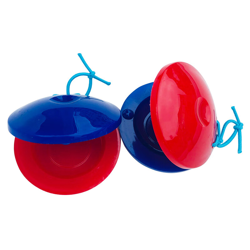 儿童乐器玩具 塑料圆午板 青蛙午板 幼儿园响板玩具 青蛙午板