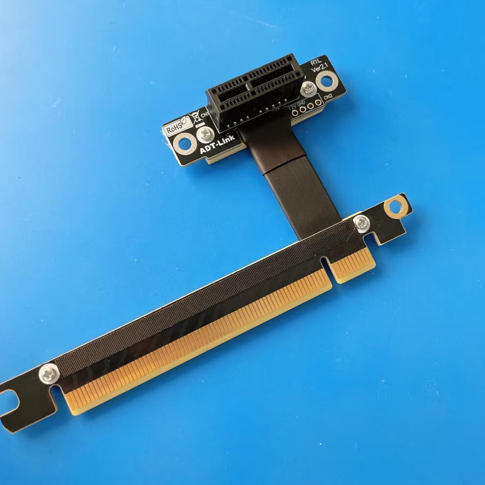 磐璐胧pciex16转x1延长线转接加长线16xpcie30支持网卡adtr31sf20cm