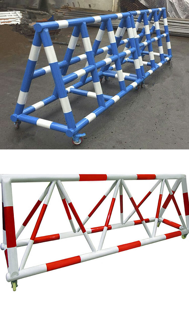 拒马路障移动防冲撞护栏交通单位学校门口挡车隔离设施带刺防护栏05米